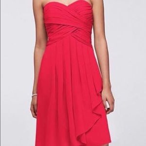 Red cocktail dress NWT